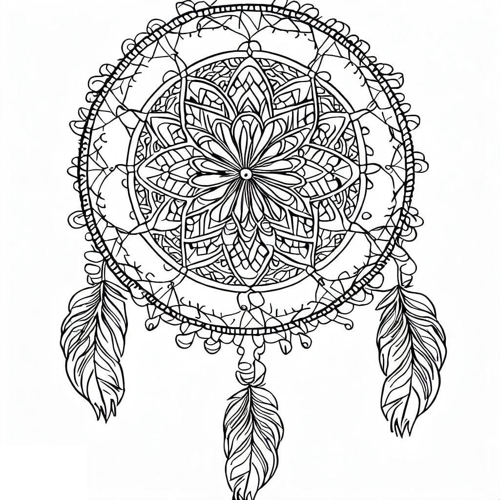 Mandalas Attrape rêves 21